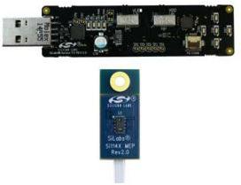 Silicon Labs-SI1147-M01-EVB Cartes et kits de développement de capteur Si1145-M01/Si1146-M01/Si1147-M01 Ambient Light/Proximity Sensor Evaluation Kit Win 7 OS