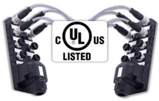 HARTING-090700102251 null Sensor/Actuator Box PNP Wiring 5 Pole M12 4 Port to Cable Connection 5m