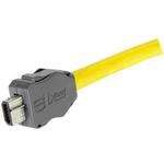 HARTING-09451813501XL Steckverbinder, Telefon und Telekommunikation Conn IX Industrial PL 8 POS ST Cable Mount 8 Terminal 1 Port Cat 6a Bulk
