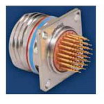 Amphenol-91-569764-35G Connector Circular Conn Cylindrical Circular PIN 37 POS Solder ST Wall Mount 37 Terminal 1 Port