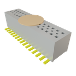 Conn Socket Strip SKT 30 POS 0.8mm Solder ST SMD Tube