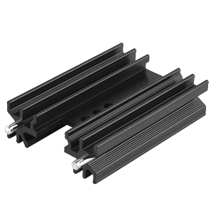 Same Sky (formerly CUI Devices)-HSE-B20270-040H Dissipatore Heat Sink Passive TO-220 Vertical Thru-Hole Aluminum 6063-T5 12.5°C/W Black Anodized