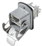 Weidmuller-1963460000 Steckverbinder, Telefon und Telekommunikation Conn RJ-45 RCP 8 POS IDT ST Flange Mount 8 Terminal 1 Port Cat 6a