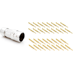 Conn M23 Circular PIN 17 POS Crimp ST Flange Mount 17 Terminal 1 Port Box