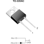 Diode Switching 200V 8A 2-Pin(2+Tab) TO-220AC Tube