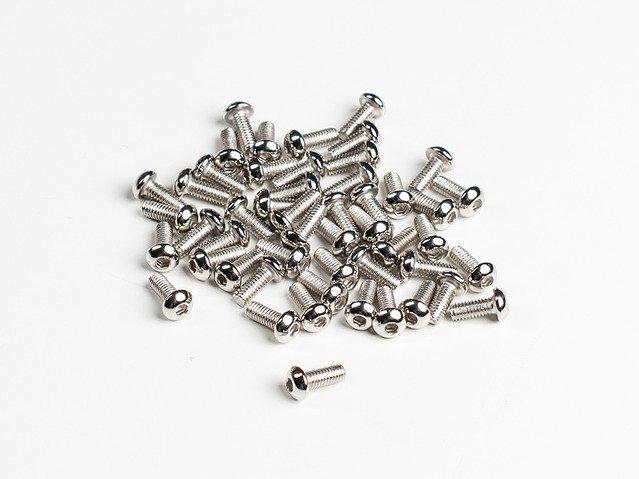 Adafruit Industries-1159 Juegos de componentes Button Hex Machine Screw - M4 thread - 10mm long - pack of 50