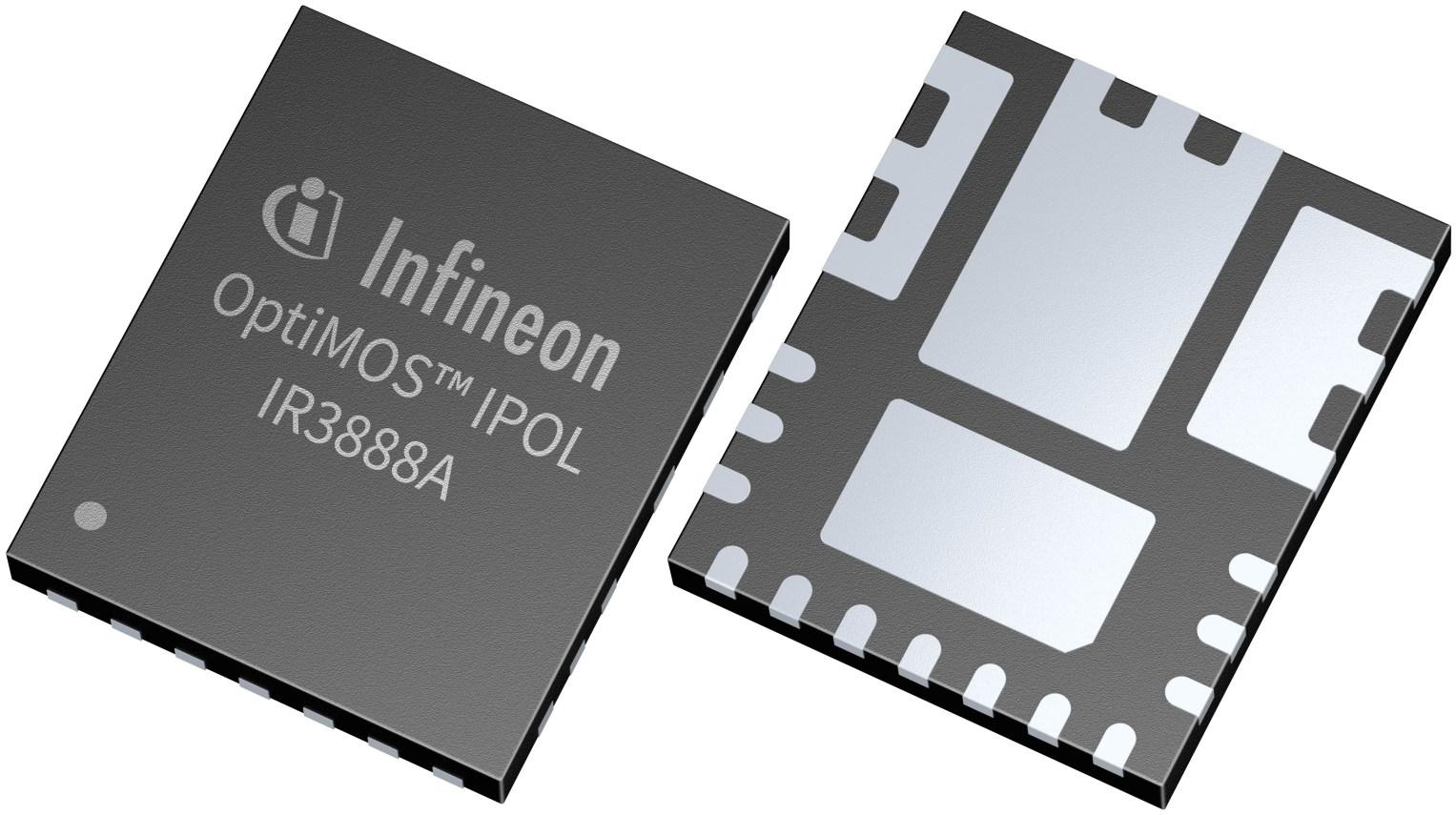 Infineon Technologies AG-IR3888AMTRPBFAUMA1 直流-直流转换器和开关调节器芯片 Conv DC-DC 2V to 17V Synchronous Step Down Single-Out 0.6V to 6V 20A 23-Pin QFN EP T/R