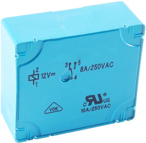 NTE Electronics-R24-5D10-24V Power Relays Power Relay 24VDC 10A SPDT(29x12.1x26.2)mm THT