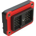 Conn Rectangular PIN 24 POS 5.49mm Solder RA Thru-Hole