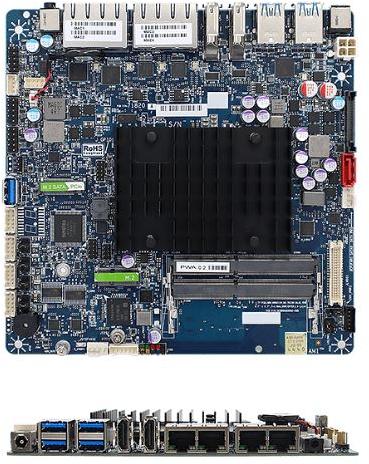BCM Advanced Research-MX6412J Schede madri e computer a scheda singola Motherboard, 2.6GHz Intel CPU 32GB DDR4 1000Mbps/2500Mbps