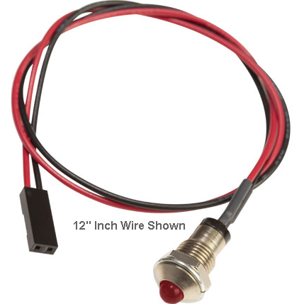 Bivar-MPC5HDW8.0-CC Panel Mount Indicators Standard Metal Panel Mount Indicator