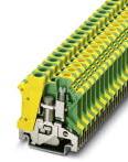 PHOENIX CONTACT-USLKG 6 N Steckverbinder, Klemmenblöcke Conn Ground Modular Terminal Block F 2 POS Screw ST G DIN Rail/T DIN Rail