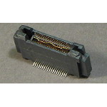 TE Connectivity-5767082-1 Connector Headers and PCB Receptacles Conn High Speed Fine Pitch Connector PL 1Power/38Signal POS 2.54mm/0.64mm Solder ST Thru-Hole/SMD Box/Tube