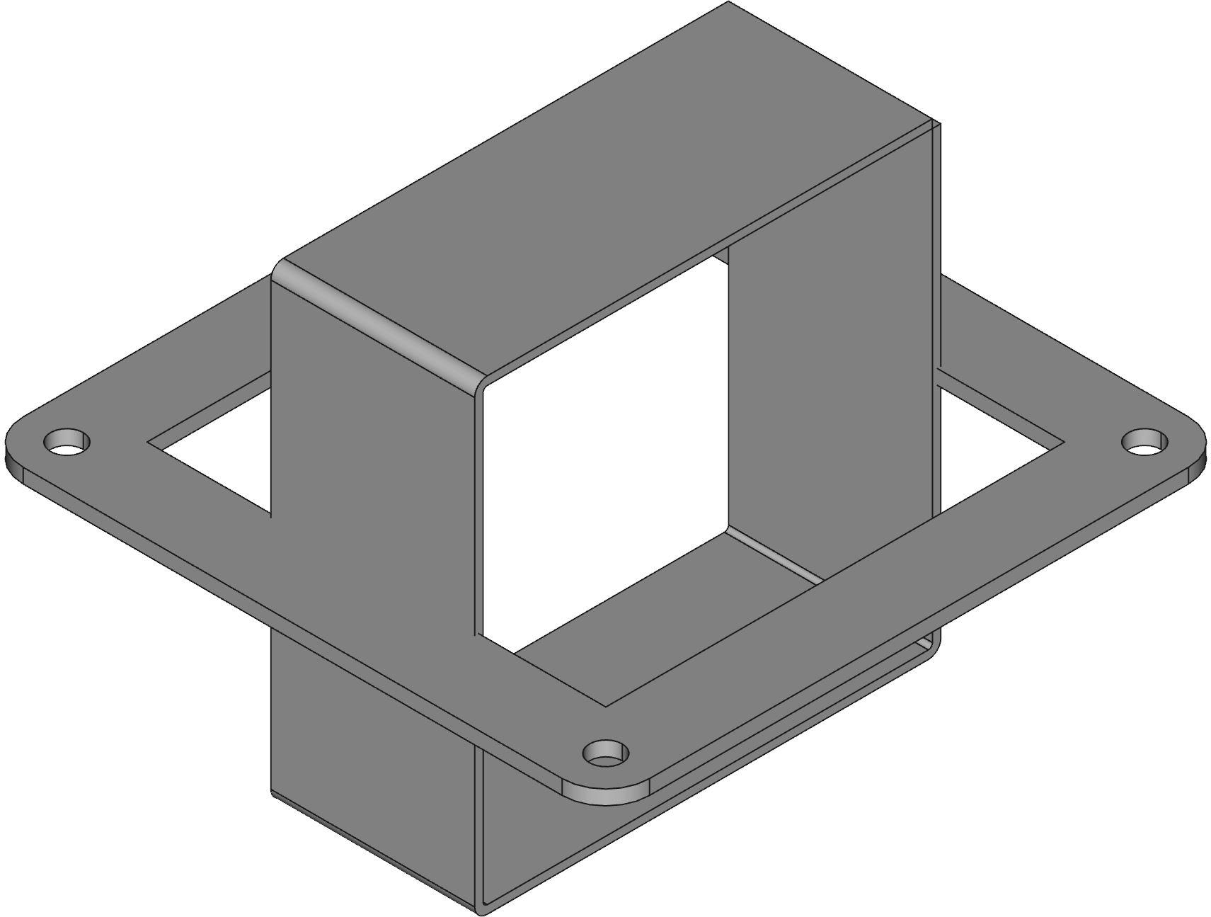 Hammond Manufacturing-1487CM2 Kabelzubehör N12 Wireway, 2 Inch Nipple - Fits 4 x 4 - Steel/Gray