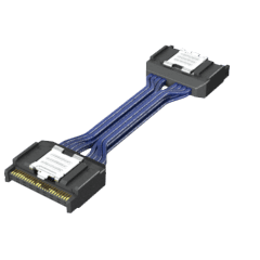Samtec-ARC6-16-10.0-LU-LD-2-1 Kabelbaugruppen Koaxial Cable Assembly Twinax 0.254m 34AWG Board to Board to Board to Board PL-PL AcceleRate® Bag