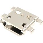 Amphenol Communications Solutions-GMCB05A21124HEU Connector USB Conn Micro USB Type B RCP 5 POS 0.65mm Solder RA SMD 5 Terminal 1 Port T/R
