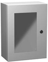 Hammond Manufacturing-EN4SD30248WLG Cajas, compartimentos y anaqueles Type 4 Mild Steel Wallmount Enclosure w/ Window