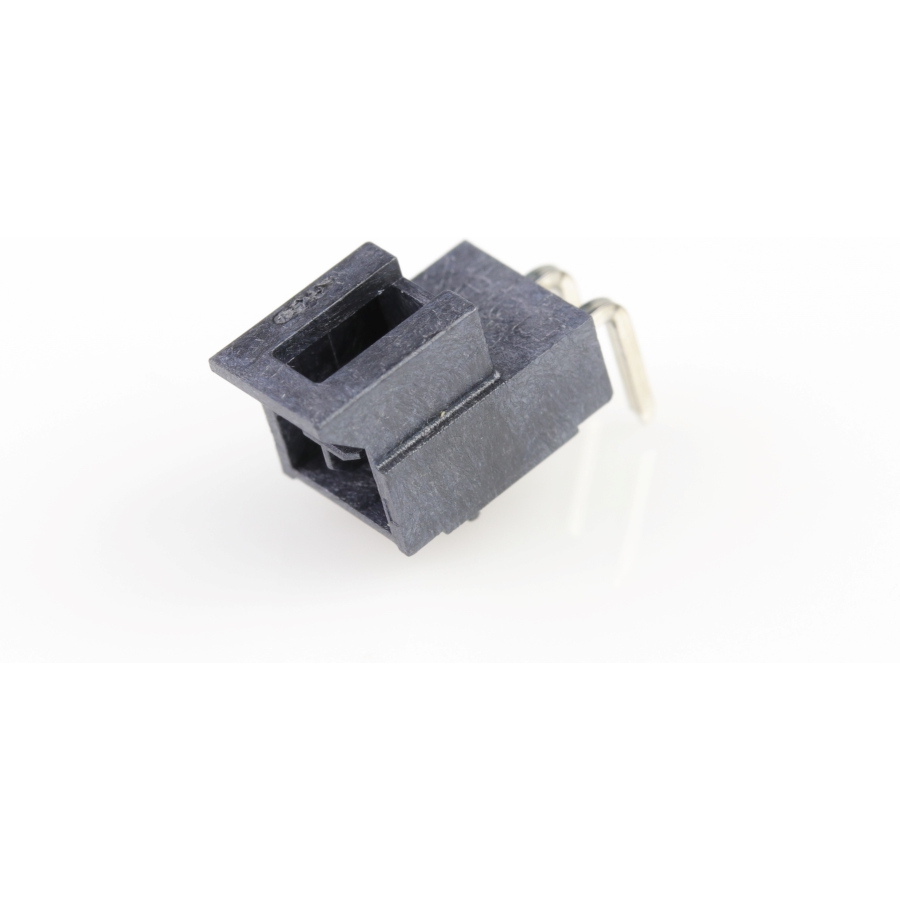 Molex-1053131202 Steckverbinderleisten und Leiterplattenbuchsen Conn Wire to Board HDR 2Power POS 2.5mm Solder RA Side Entry Thru-Hole Tray