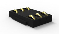 TE Connectivity-2-338063-6 连接器 - 存储卡 Conn SIM Card HDR 6 POS 2.54mm Solder ST SMD 0.5A/Contact T/R