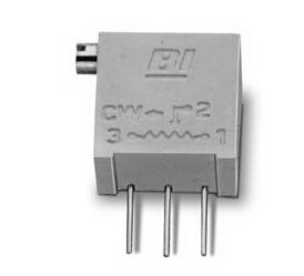 BI Technologies-68WFR1KLFAP Resistor, capacitores variables, potenciómetres y reostates Res Cermet Trimmer 1K Ohm 10% 0.5W(1/2W) 20(Elec)Turns 2.29mm (9.53 X 6.22 X 11.05mm) Pin Thru-Hole Ammo