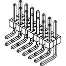 Molex-0879111611 Embases de raccordement et réceptacles PCB Conn Unshrouded Header HDR 16 POS 2.54mm Solder RA Side Entry Thru-Hole C-Grid Tube