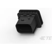 TE Connectivity-2112301-1 Connector Accessories Connector Accessories Protection Cap Straight Polybutylene Terephthalate Black Automotive Box