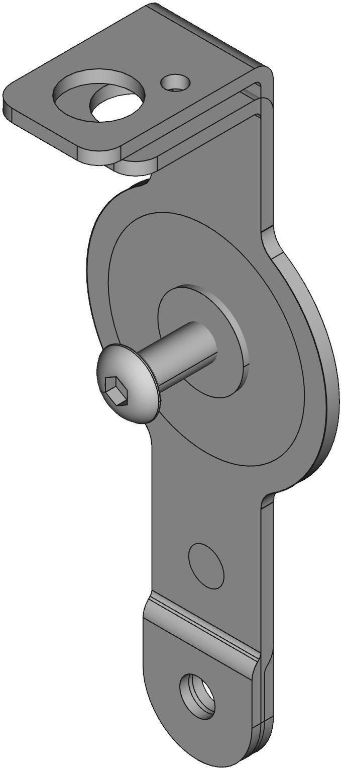 Hammond Manufacturing-EPA null Eclipse Padlock Adaptor For Use With En4Sd Series Enclosures