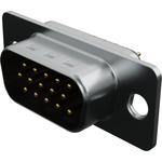 Conn D-Sub M 15 POS 1.98mm Solder ST Thru-Hole 15 Terminal 1 Port Tray