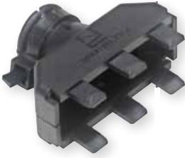 Amphenol RF-LMD-5300-10-A Steckverbinderzubehör Connector Accessories Strain Relief Straight Thermoplastic Black