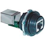 Advantech-ENSP1F5 Steckverbinder, Telefon und Telekommunikation Conn RJ-45 Adapter RCP/RCP 8 POS Crimp ST Panel Mount 1/1 Port Cat 5e