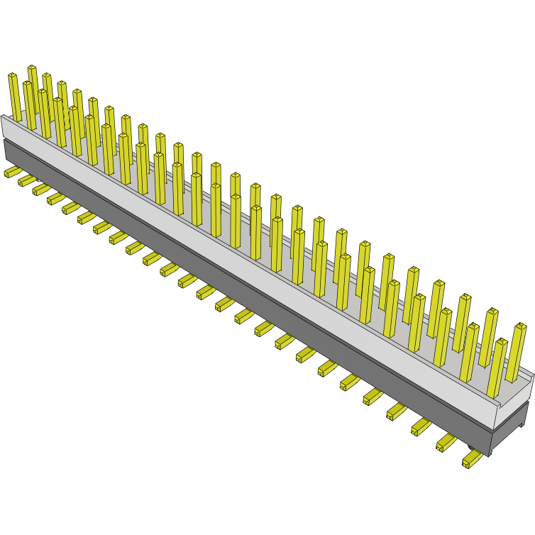 Samtec-HW-25-08-H-D-265-SM-A Connector Headers and PCB Receptacles Conn Board Stacker HDR 50 POS 2.54mm Solder ST Top Entry SMD Tube