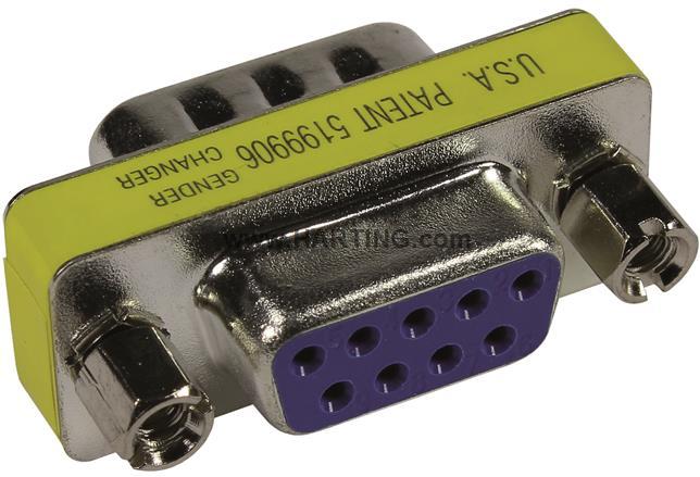HARTING-09670090605 Steckverbinder, D-Sub D-Sub Gender Changer, Male/Female, Standard