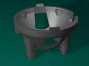 Carclo Technical Plastics-10673 Lighting Accessories Universal White With 20.0Mm