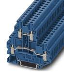 PHOENIX CONTACT-3044791 连接器接线板 Conn Double-Level Terminal Block F 4 POS Screw ST T DIN Rail 30A