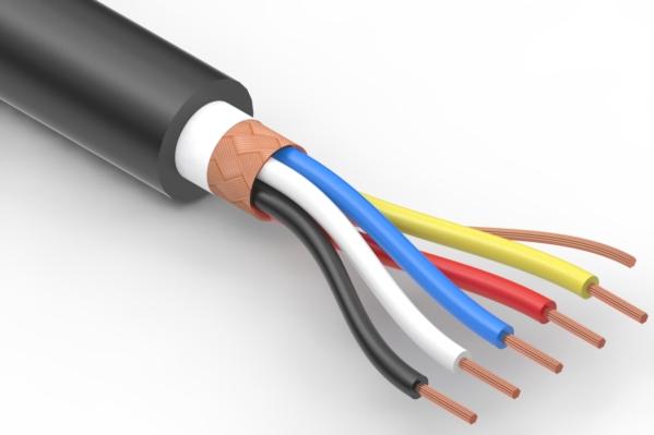 Tensility International-30-00671 Cable Multi-Conductor Multi-Conductor Cable Braid Thermoplastic Elastomer 5Conductors 28AWG 4.7mm 300V Black