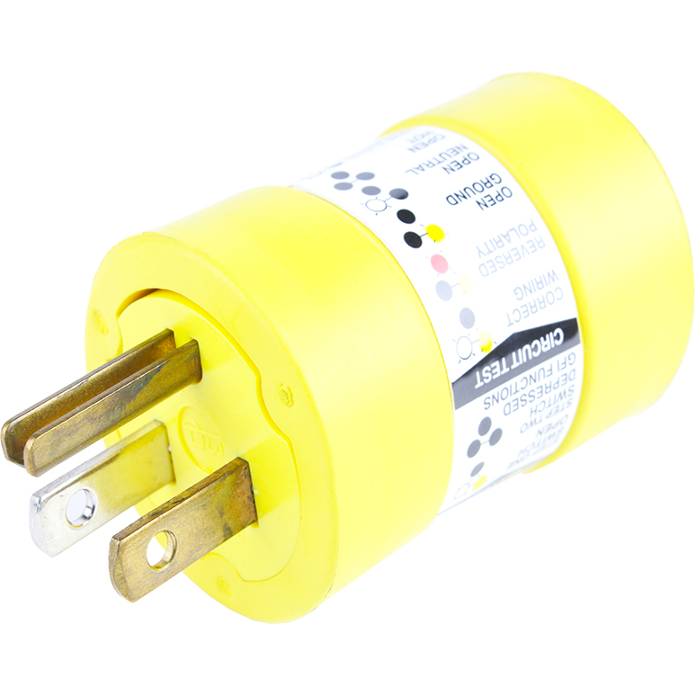 Molex-1751 null Super-Safeway Three Wire and GFCI Circuit Tester
