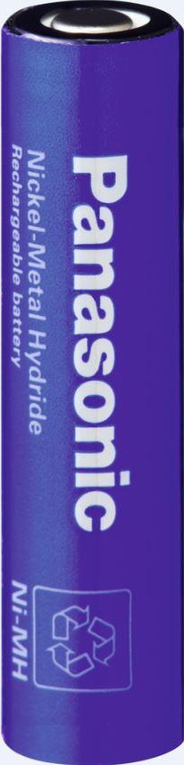 Panasonic-HHR-60AAAHB2 Batterien Nickel-Metal Hydride Battery Cylindrical 1.2V 550mAh AAA Rechargeable
