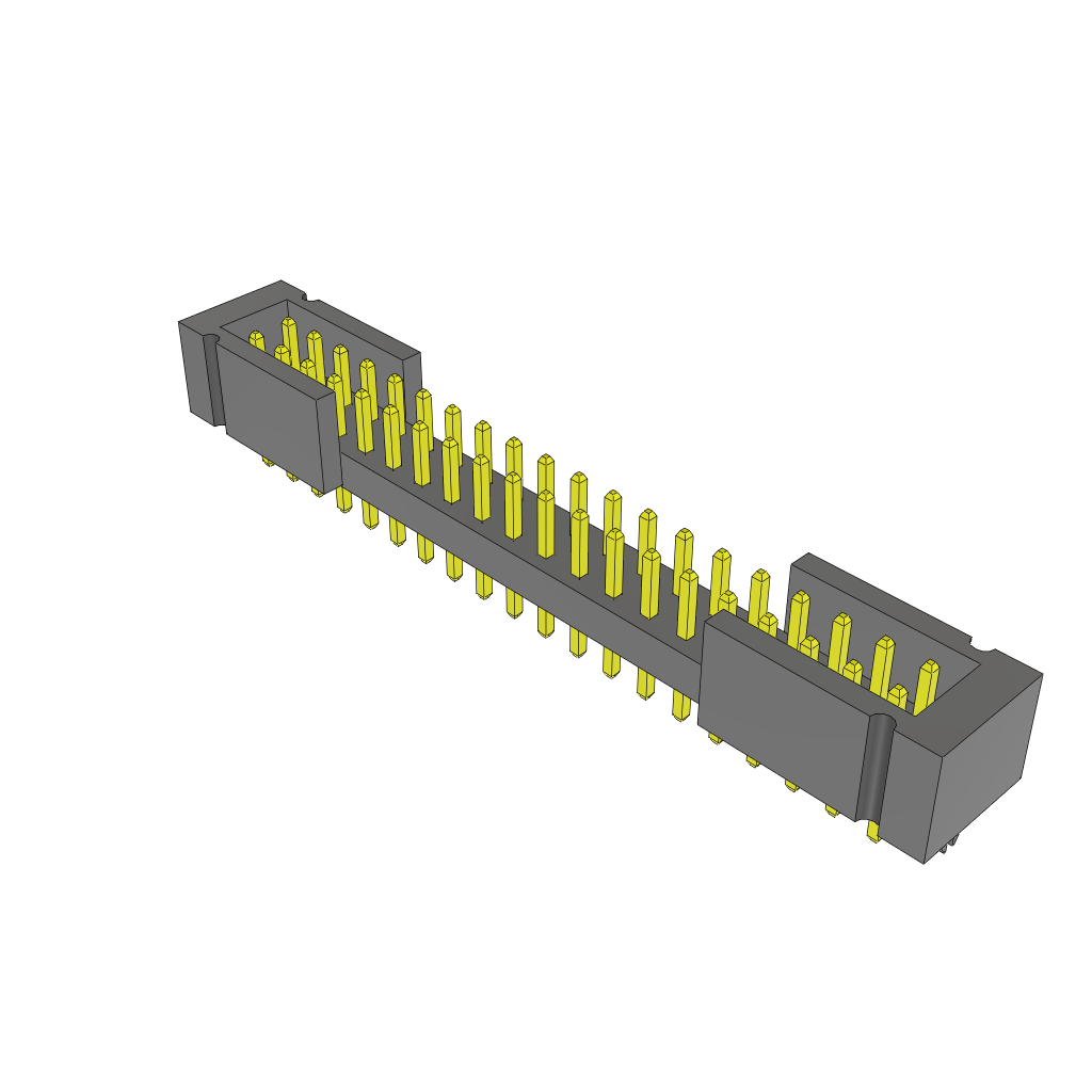 Samtec-TMMH-120-01-F-D-EC Steckverbinderleisten und Leiterplattenbuchsen Conn Shrouded Header HDR 40 POS 2mm Solder ST Top Entry Thru-Hole Tube