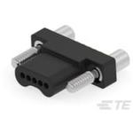 Conn D-Subminiature M 5 POS 0.64mm Crimp ST Cable Mount