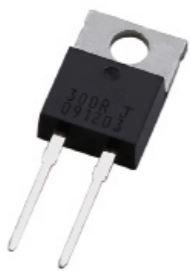 Ohmite-AP836 51R J 单侧穿孔定值电阻器 Res 51 Ohm 5% 2.5/35W ±100ppm/°C Molded TO-220 RDL