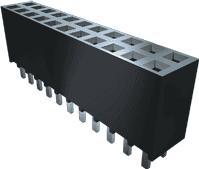Samtec-SSW-104-02-G-D-RA-004 连接器插头及 PCB 插座 Surface Mount .025 Inch SQ Post Socket
