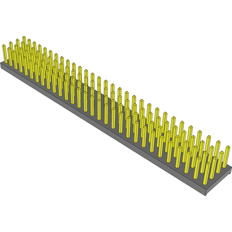 Samtec-MTMM-130-02-G-Q-196 Connector Headers and PCB Receptacles Conn Unshrouded Header HDR 120 POS 2mm Solder ST Top Entry Thru-Hole Bulk