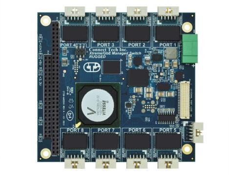 Connect Tech Inc-XDG004 Ethernet-Schaltern Ethernet Switch 8-Port 1000Mbps
