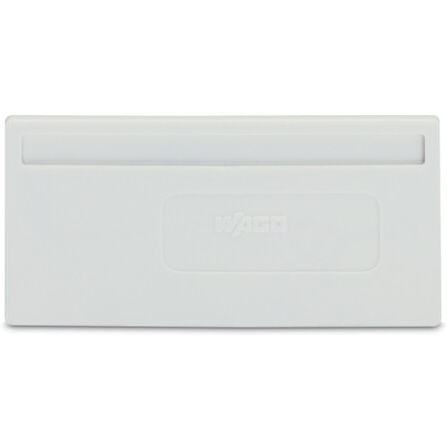 WAGO-281-350 Steckverbinderzubehör Connector Accessories Separator Plate Straight Polyamide 6/6 Light Gray Box