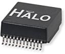 HALO Electronics-TG111-HP3NZRL Trasformatore di telecomunicazione SMD Single Port Gigabit or Dual Port 10/100BASE-TX PoE and PoE+
