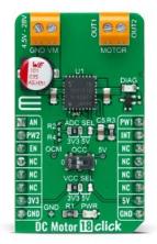MikroElektronika-MIKROE-4786 Power Management Development Boards and Kits TB9051FTG Motion Motor Control Click Board