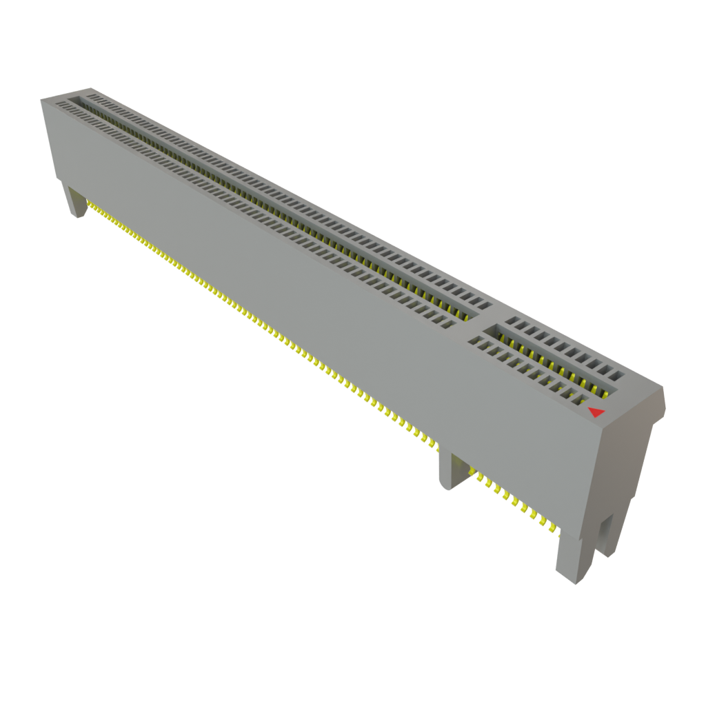 Samtec-PCIE-164-02-S-D-EMS2-BG Steckverbinder, Kartenrand Conn PCI Express Card Edge F 164 POS 1mm Solder ST Edge Mount Tube