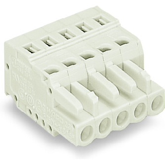 WAGO-721-108/026-000 Steckverbinder, Klemmenblöcke Conn PC Terminal Block F 8 POS 5mm Spring Clamp 15A Box