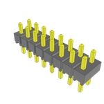 Conn Unshrouded Header HDR 16 POS 2.54mm Solder ST Top Entry Thru-Hole Bulk