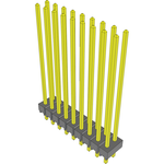 Conn Unshrouded Header HDR 18 POS 2.54mm Solder ST Top Entry Thru-Hole Bulk